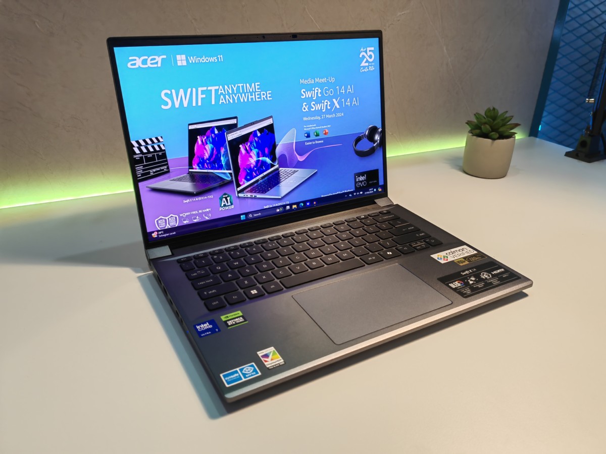 Acer Swift X 14 AI, Laptop for Content Creator